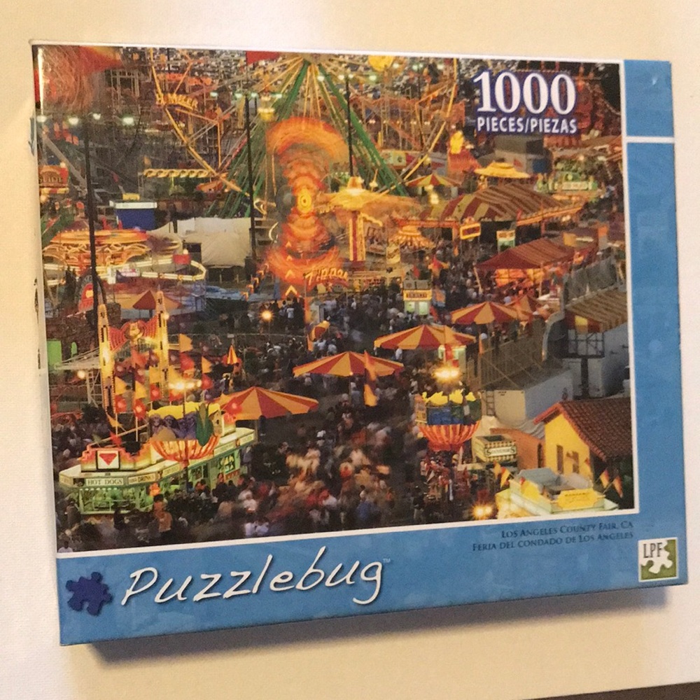 LPF Puzzlebug - Los Angeles County Fair 1000 Piece Jigsaw Puzzle